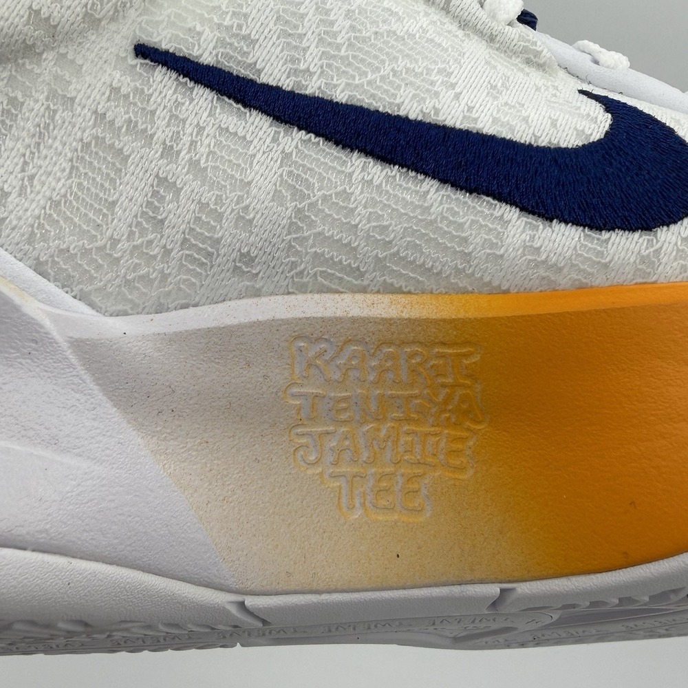 Nike Ja 2 Murray State Shoes Mens Size 10 White Blue‎ Basketball IF1606-101 New - Picture 5 of 10
